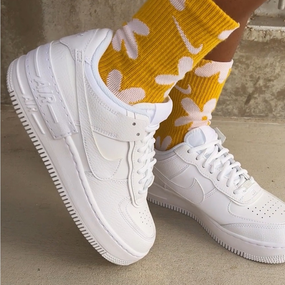Nike AirForce 1 Shadow White 8
